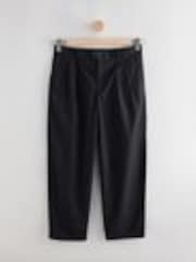 Navy Relaxed Tapered Fit Twin Pleat Workwear Summerweight Chinos - Image 1 of 1