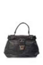 Salvatore Ferragamo Black Leather Handbag - Image 1 of 1