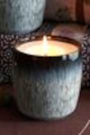 Denby Black Halo Ceramic Candle Pot - Image 1 of 1