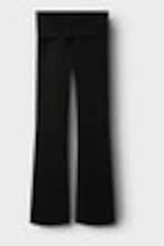 Name It Black Kids Girl fold over Flared Jersey Jeans - Image 1 of 1