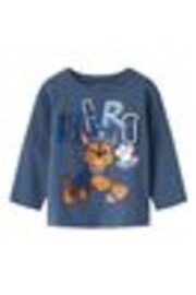 Name It Blue Paw Patrol Graphic Long Sleeve T-Shirt - Image 1 of 1