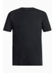 AllSaints Black 100% Cotton Figure Shortsleeve Crew T-Shirt - Image 1 of 1