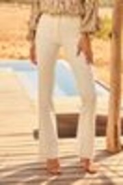 Friends Like These White High Waist Pocket Flare Jeans - Image 1 of 1