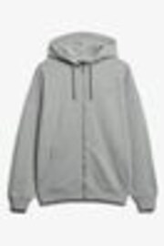 Superdry Grey Studios Zip Hoodie - Image 1 of 1