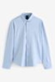 BOSS Light Blue Motion Jersey Stretch Oxford 100% Cotton Shirt - Image 1 of 1