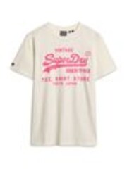 Creme - Superdry Neon Vintage Logo Graphic T-Shirt - Bild 1 von 1