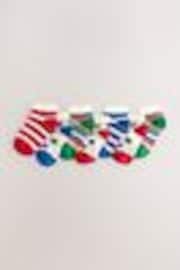 Rainbow Stripe/Star Rich Trainers Socks 7 Pack - Image 1 of 1