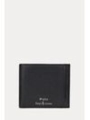 Черный - Polo Ralph Lauren Pebble Leather Billfold Logo Wallet - Image 1 of 1