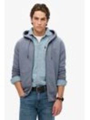 Superdry Blue Essential Logo Slim Fit Zip Hoodie - Image 1 of 1