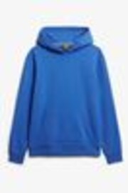 Superdry Blue Essential Loose Fit Logo Hoodie - Image 1 of 1