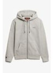 Superdry Grey Essential Logo Slim Fit Zip Hoodie - Image 1 of 1