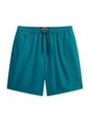 Superdry Teal Blue Premium Emb 17 Swim Shorts - Image 1 of 1