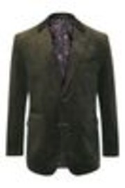 Skopes Green Tailored Fit Corduroy Taylor Jacket - Image 1 of 1