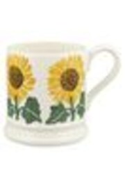 Emma Bridgewater Cream Sunflower 1/2 Pint Mug - Image 1 of 1