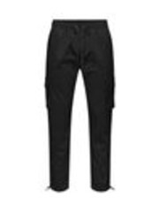 Only & Sons Black Slim Fit Straight Leg Tech Cargo Trousers - Image 1 of 1