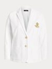 Lauren Ralph Lauren Curve Anfisa Crest Logo Blazer Jacket - Image 1 of 1