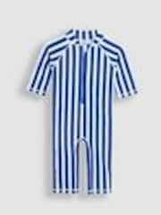 JoJo Maman Bébé Stripe Sun Protection Suit - Image 1 of 1