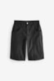 Black 100% Cotton Jort Shorts - Image 1 of 1