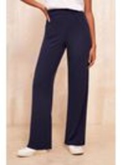 Friends Like These Navy Cosy Wide Leg Joggers - Image 1 of 1