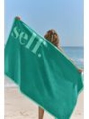 self. Logo Beach Towel 100% Cotton - Image 1 of 1