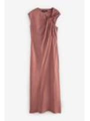 Chocolate Brown N. Premium Occasion Twist Maxi Dress - Image 1 of 1