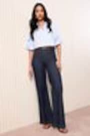 Friends Like These Rinse Blue Relaxed Wide Leg Jeans - Image 1 of 1