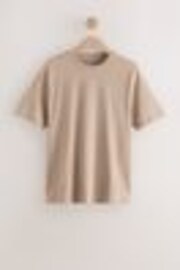 Neutral 100% Cotton Short Sleeve Slub T-Shirt - Image 1 of 1