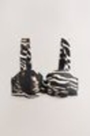Black/Animal Wired Bandeau Bikini Top - Image 1 of 1