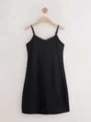Negro - Menopause Friendly Cooling Cotton Slip - Imagen 1 de 1