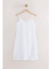 Blanco - Menopause Friendly Cooling Cotton Slip - Imagen 1 de 1