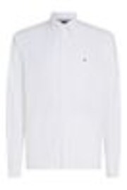 Tommy Hilfiger White Solid Heritage Oxford Shirt - Image 1 of 1