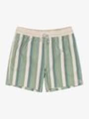 Billabong Green Sundays Stripe Logo Swim Shorts - Image 1 of 1