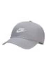 Nike Grey Club Unstructured Futura Wash 100% Cotton Cap - Image 1 of 1