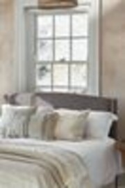 Darlings Of Chelsea Manor House Grey Buckleberry Upholstered Bed - Image 1 of 1