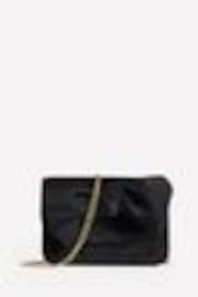 Boden Black Bow Evening Bag - Image 1 of 1