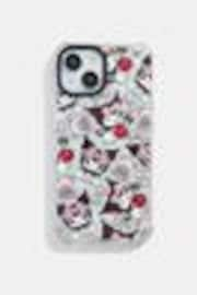 Skinnydip Pink Teddy Bow iPhone 16 Plus Case - Image 1 of 1