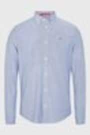 Tommy Jeans Aqua Blue Tjm Slim Stretch Oxford Shirt - Image 1 of 1