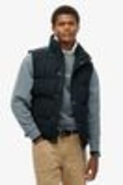 Superdry Blue Non-Hooded Everest Gilet - Image 1 of 1