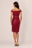 buy hope ivy devore tie back velvet dress