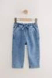 Light Wash Tie Waist Jeans (3mths-7yrs) - Image 1 of 1