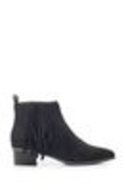 Moda in Pelle Pichon Fringe Smart Ankle Boots - Image 1 of 1