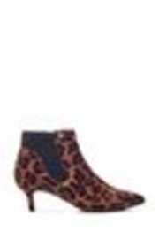 Moda in Pelle Qute Kitten Heel Chelsea Black Boots - Image 1 of 1