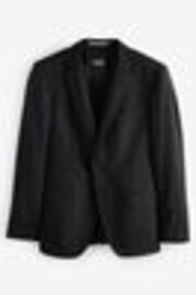 Negro - BOSS Slim-Fit Wool Suit Jacket - Imagen 1 de 1