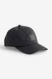 Черный - BOSS Logo Patch Twill 100% Cotton Cap - Image 1 of 1