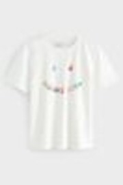 PS Paul Smith Smiley Face Graphic 100% Cotton T-Shirt - Image 1 of 1