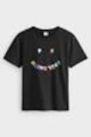 PS Paul Smith Smiley Face Graphic 100% Cotton T-Shirt - Image 1 of 1