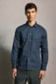 PS Paul Smith Blue Printed Design Shirt - Image 1 of 1