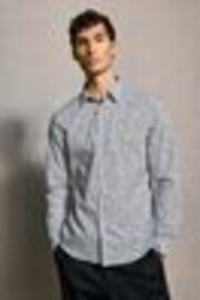 PS Paul Smith Blue Printed Design Shirt - Image 1 of 1