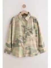 Camuflaje - Oversized Linen Blend Shirt - Imagen 1 de 1