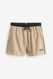Бежевый - BOSS Starfish Quick Dry Swim Shorts - Image 1 of 1